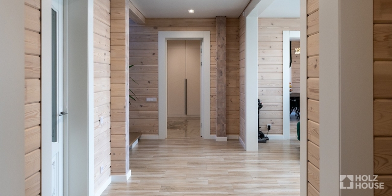 Дом из клееного бруса по проекту \"Корвет v3\" Фото 15